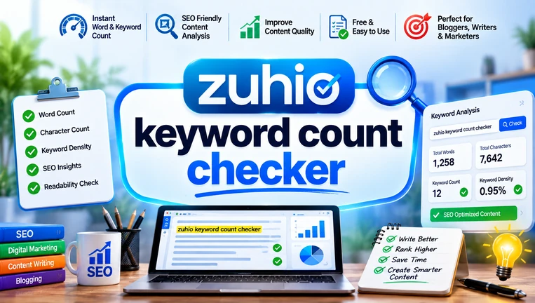 Zuhio Keyword Count Checker: Simple Tool for SEO Analysis Zuhio Keyword Count Checker
